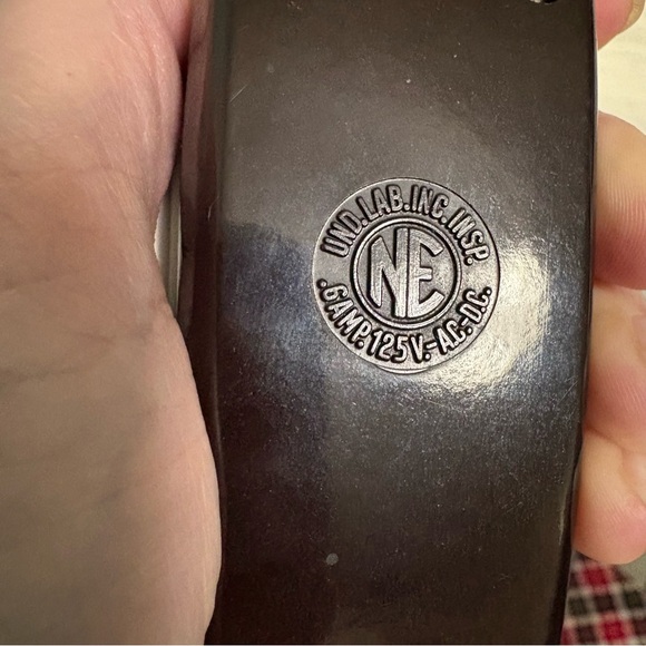 Vintage 1970’s Plaid Heating Pad. Tested and working! - Picture 4 of 5